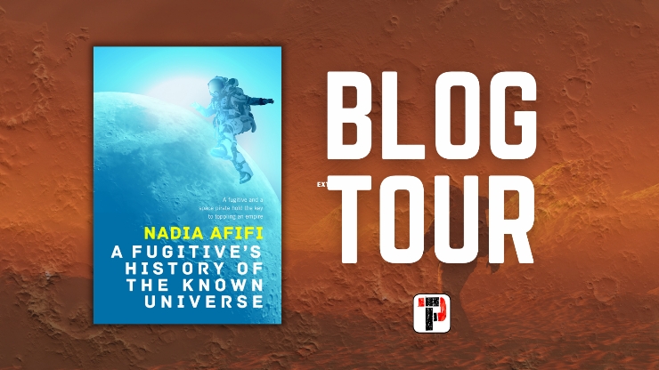 A Fugitive's History of the Known Universe blog tour banner