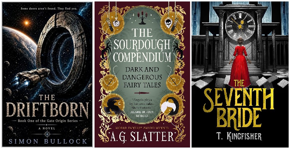 The Driftborn, The Sourdough Compendium, The Seventh Bride