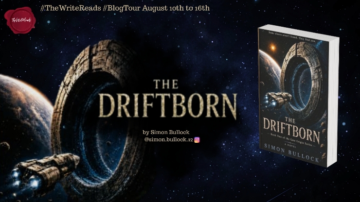 The Driftborn blog tour banner