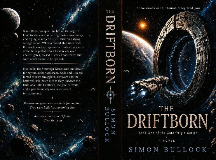 Blog tour: The Driftborn by Simon Bullock